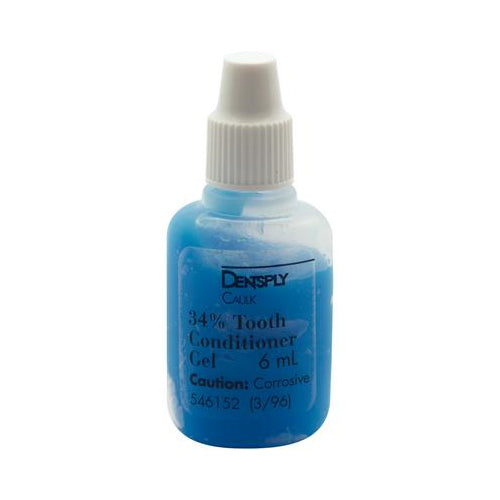 Dentsply Caulk 646100 Tooth Conditioner Dental Gel 34% 2/Pk 6 mL Dentsply Caulk 646100 Tooth Conditioner Dental Gel 34% 2/Pk 6 mL